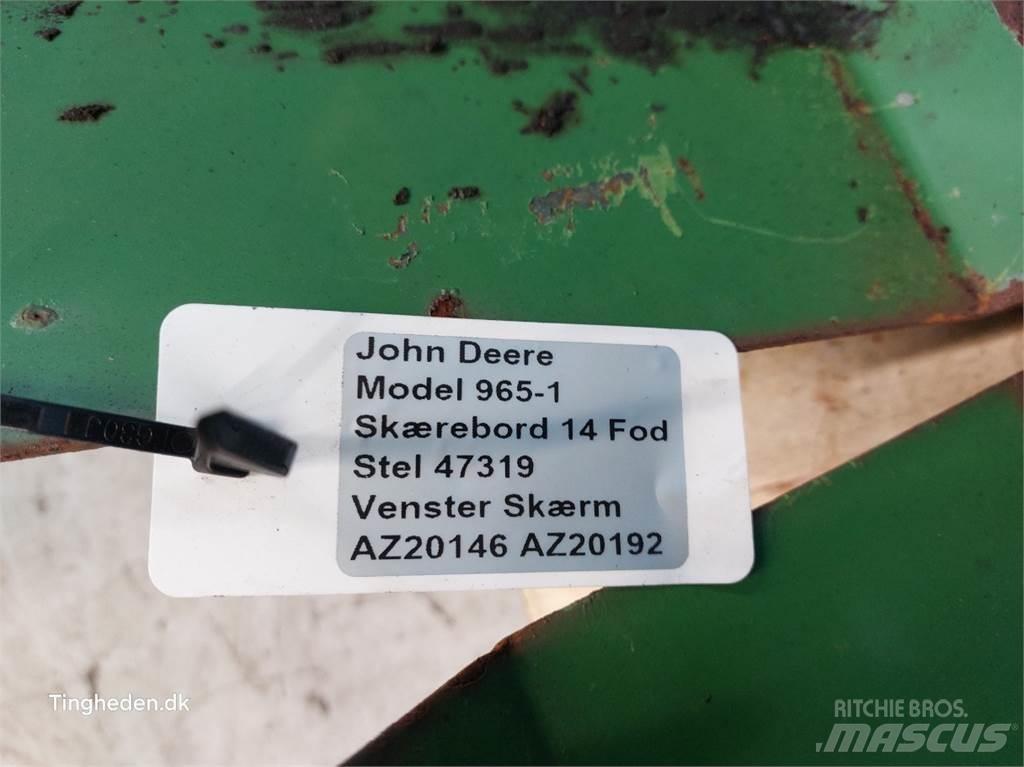 John Deere 965 Lisävarusteet ja komponentit
