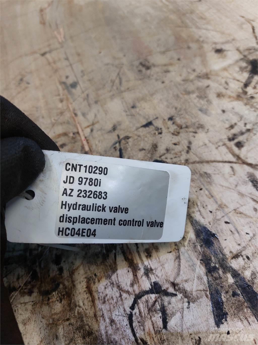 John Deere 9780 Hydrauliikka