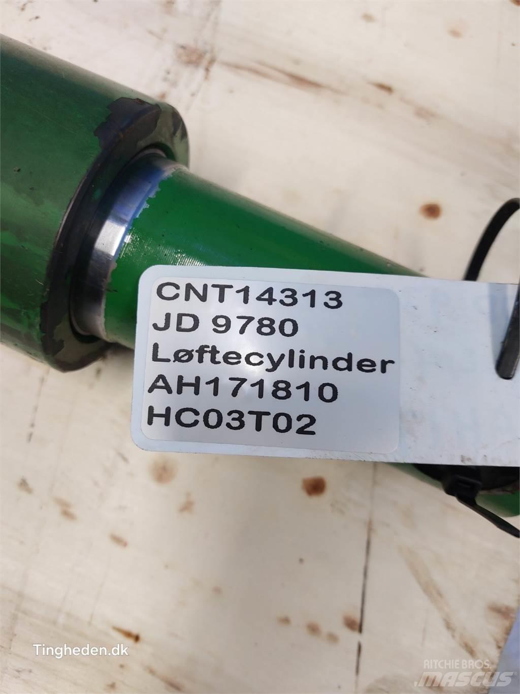 John Deere 9780 Hydrauliikka