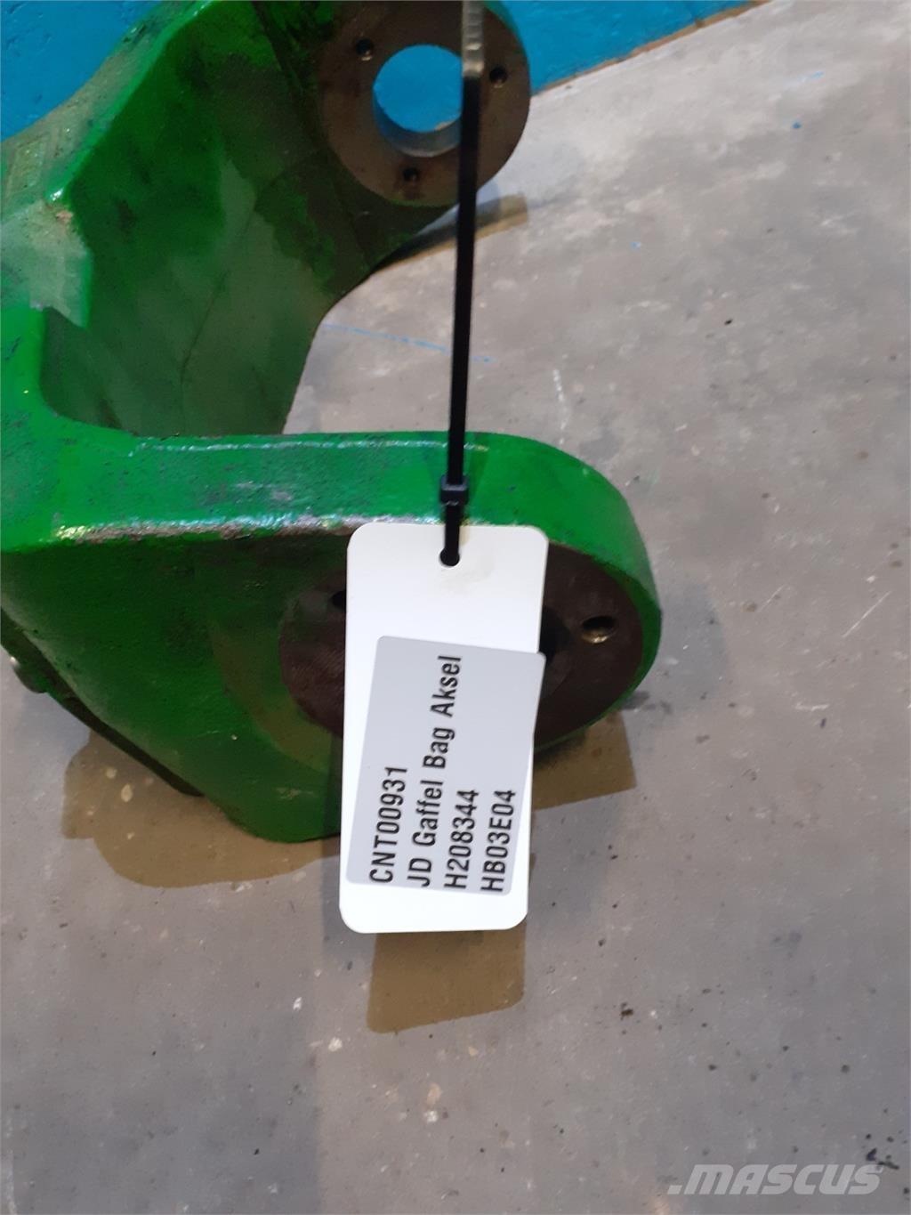 John Deere S670 Lisävarusteet ja komponentit