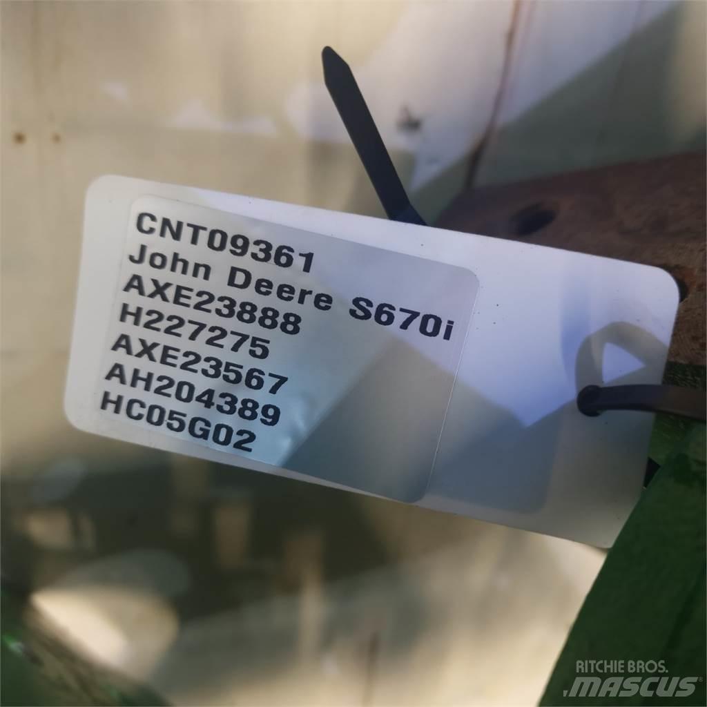 John Deere S670 Muut maatalouskoneet