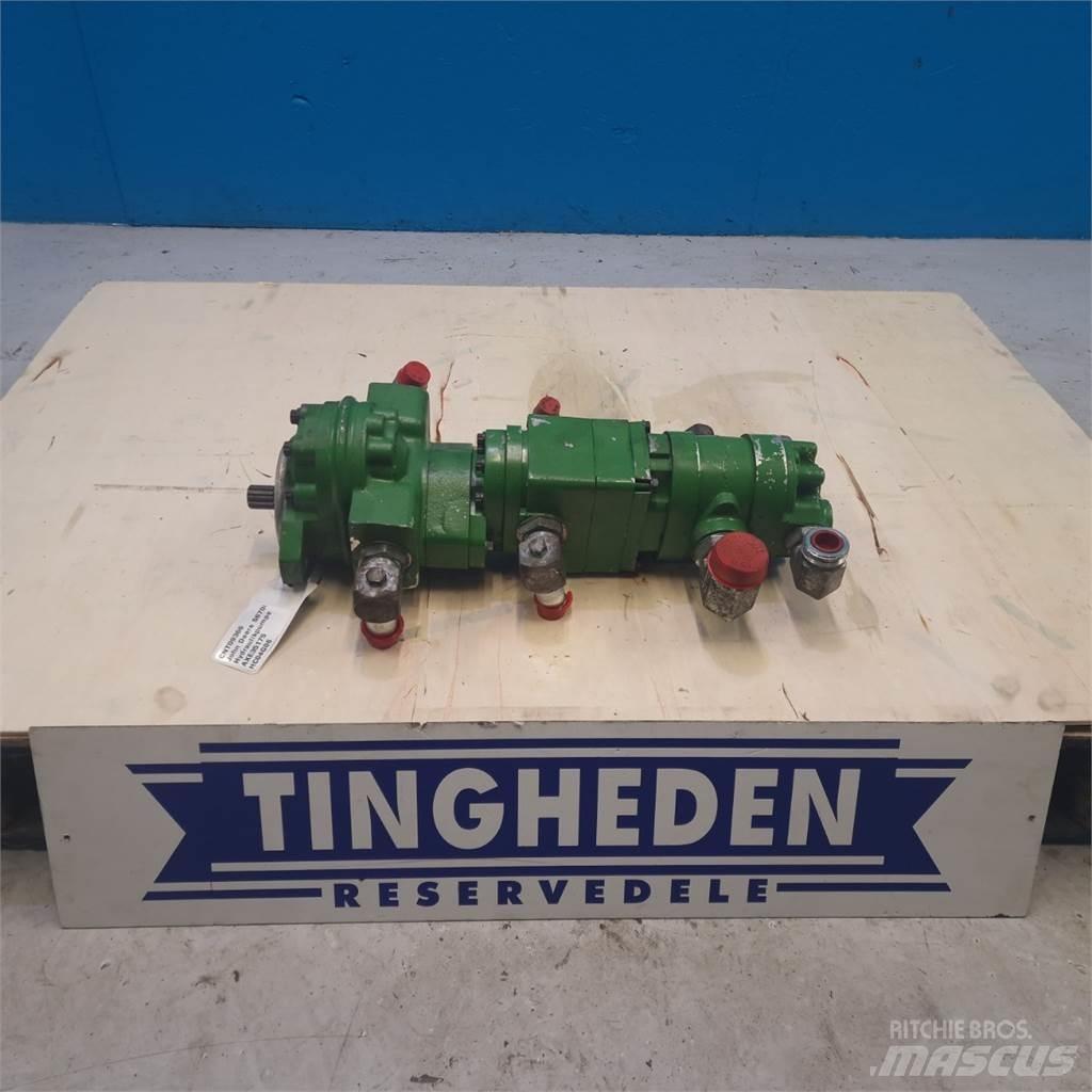 John Deere S670 Hydrauliikka