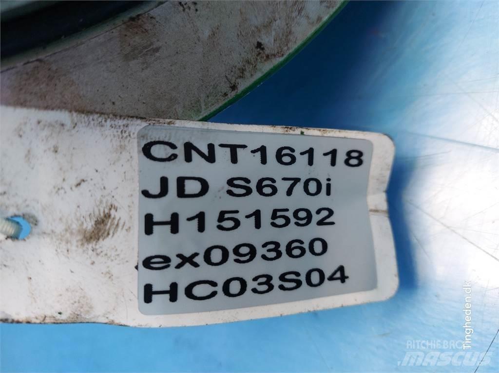 John Deere S670 Vaihteisto