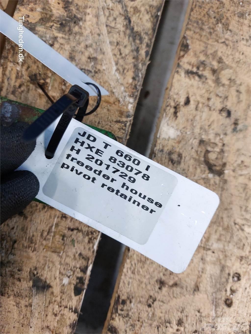 John Deere T660i Lisävarusteet ja komponentit