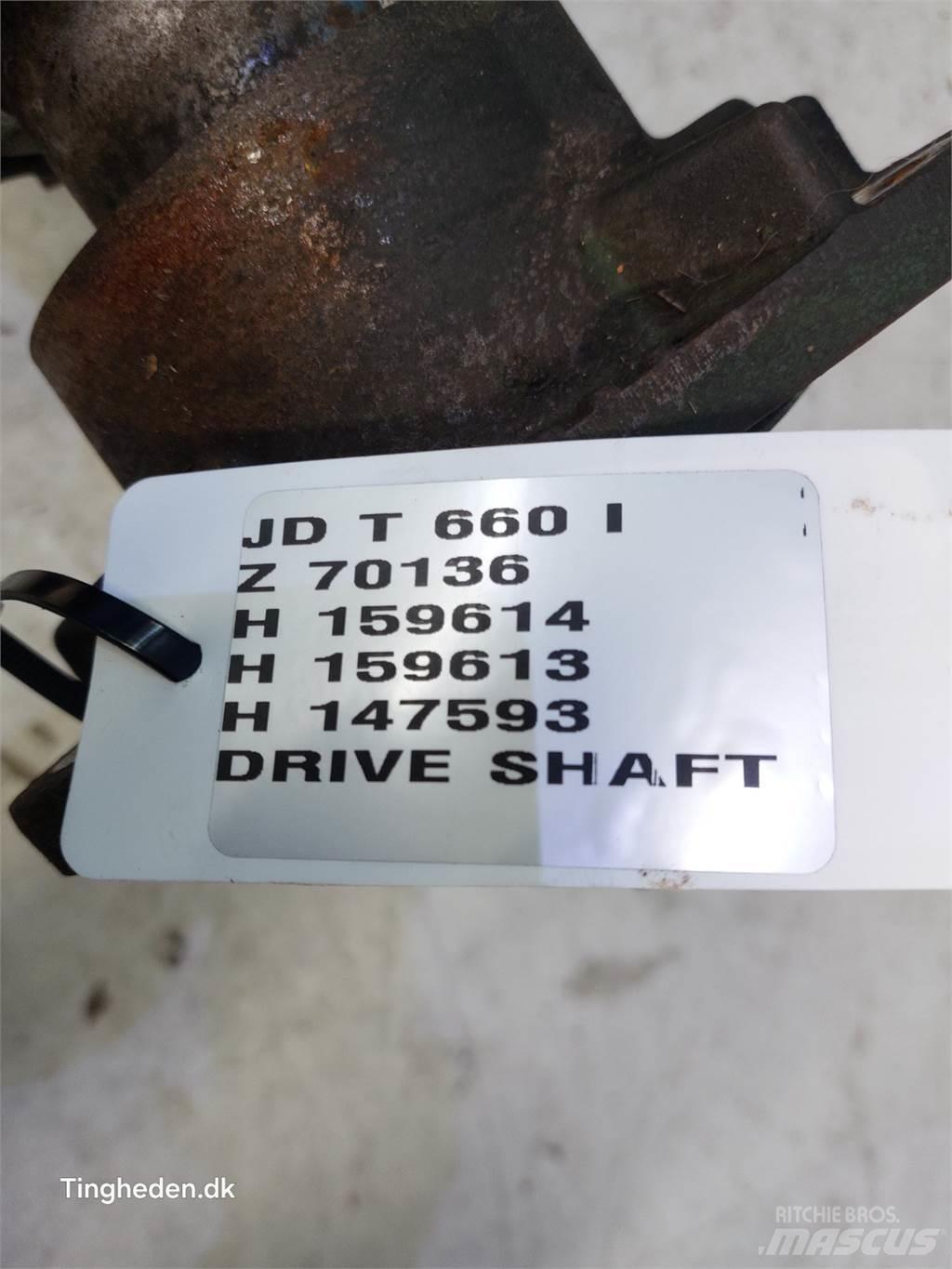 John Deere T660I Lisävarusteet ja komponentit