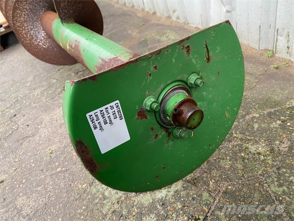 John Deere T670 Lisävarusteet ja komponentit