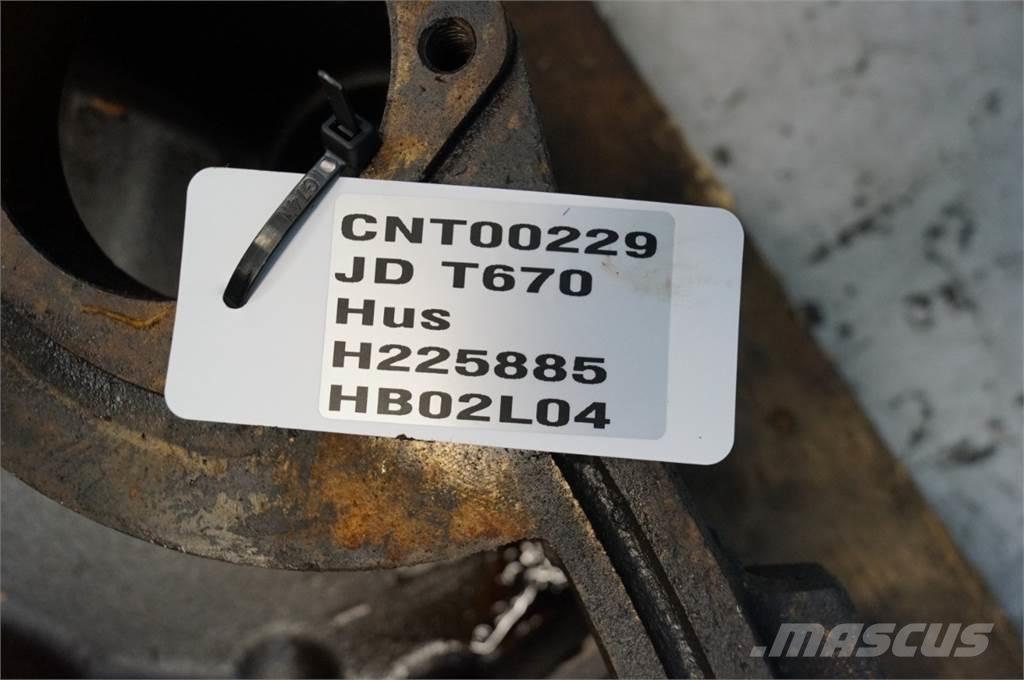 John Deere T670 Lisävarusteet ja komponentit