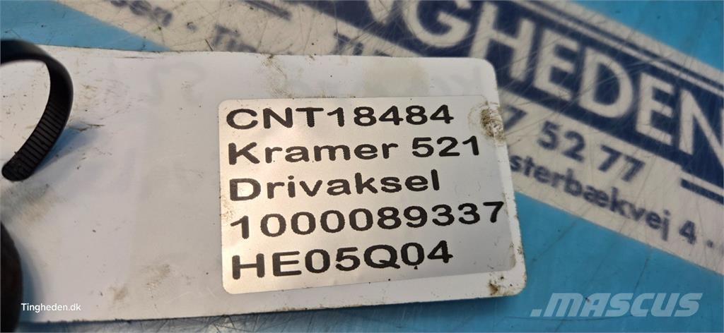 Kramer 521 Akselit
