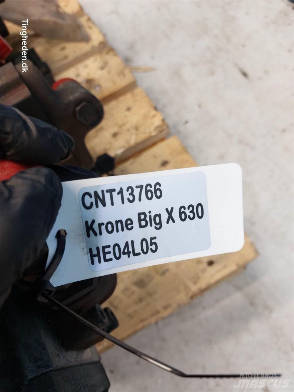 Krone Big X 360 Hydrauliikka