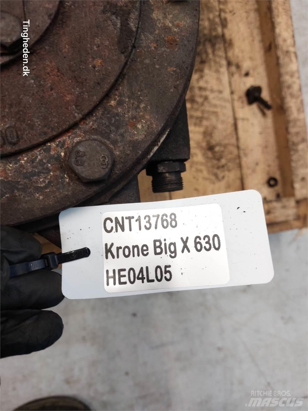 Krone Big X 360 Hydrauliikka