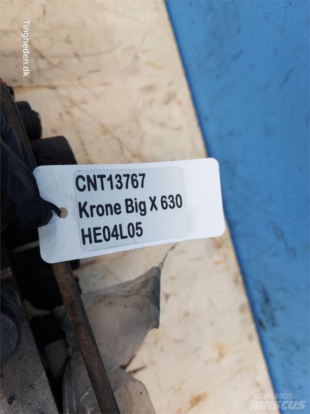 Krone Big X 360 Hydrauliikka