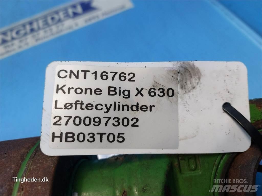 Krone Big X 630 Heinä- ja tuorerehukoneiden tarvikkeet