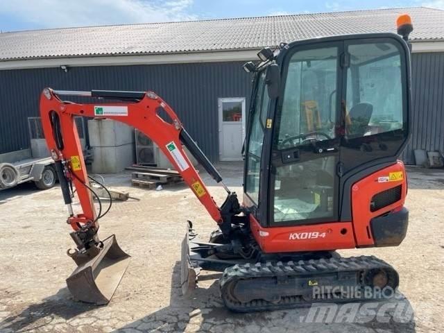 Kubota KX19-4 Minikaivukoneet < 7t