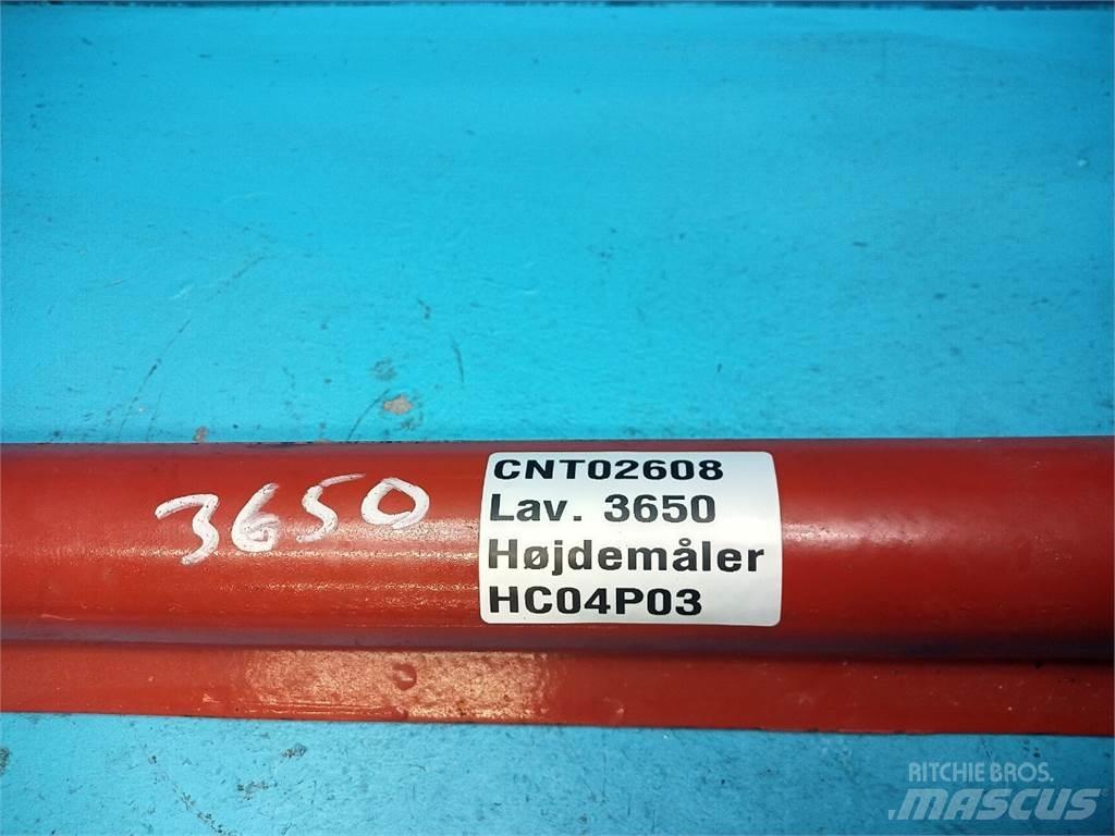 Laverda 3650 Lisävarusteet ja komponentit