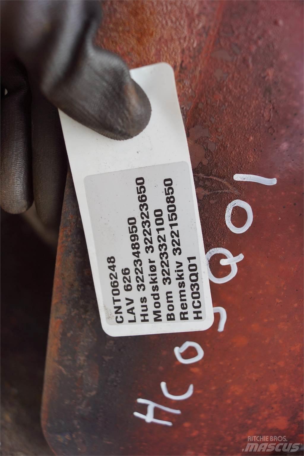 Laverda 626 Lisävarusteet ja komponentit