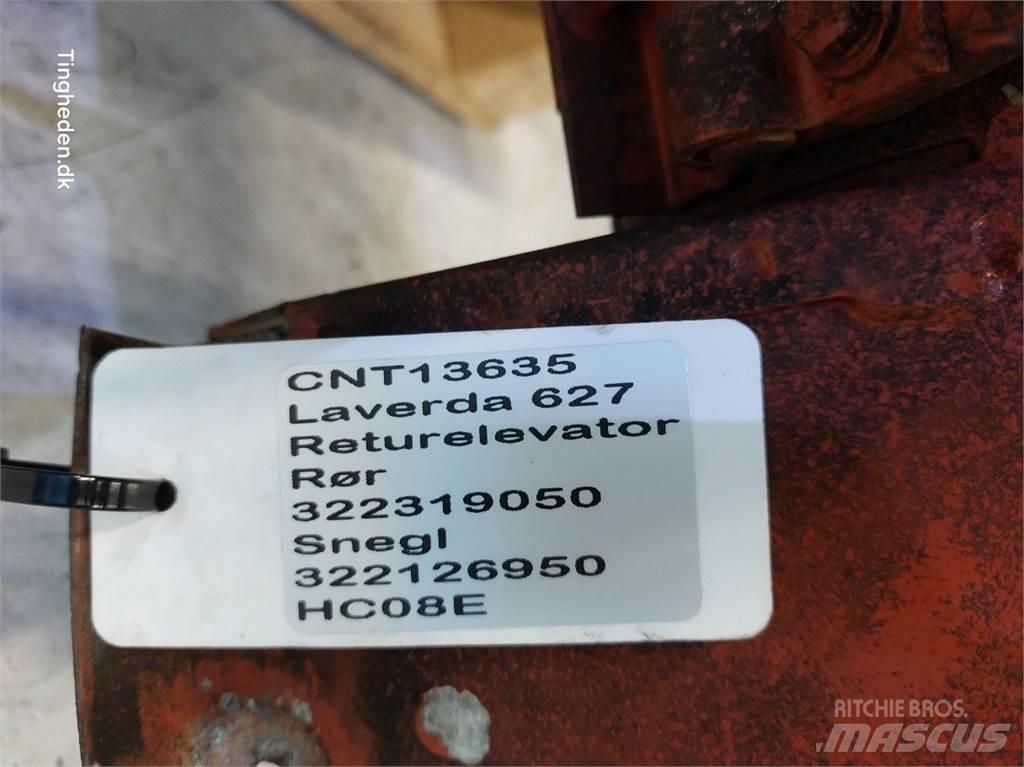 Laverda 627 Lisävarusteet ja komponentit