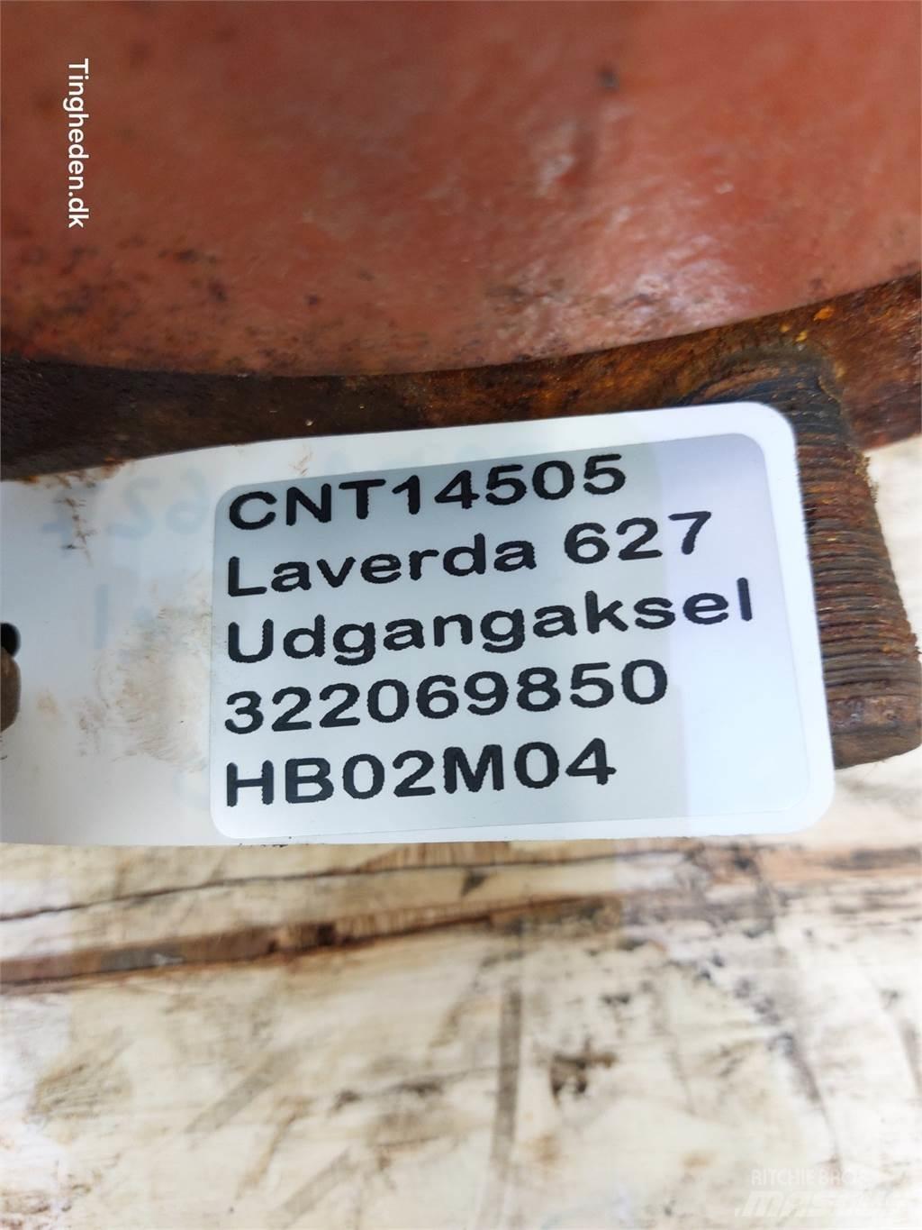 Laverda 627 Lisävarusteet ja komponentit