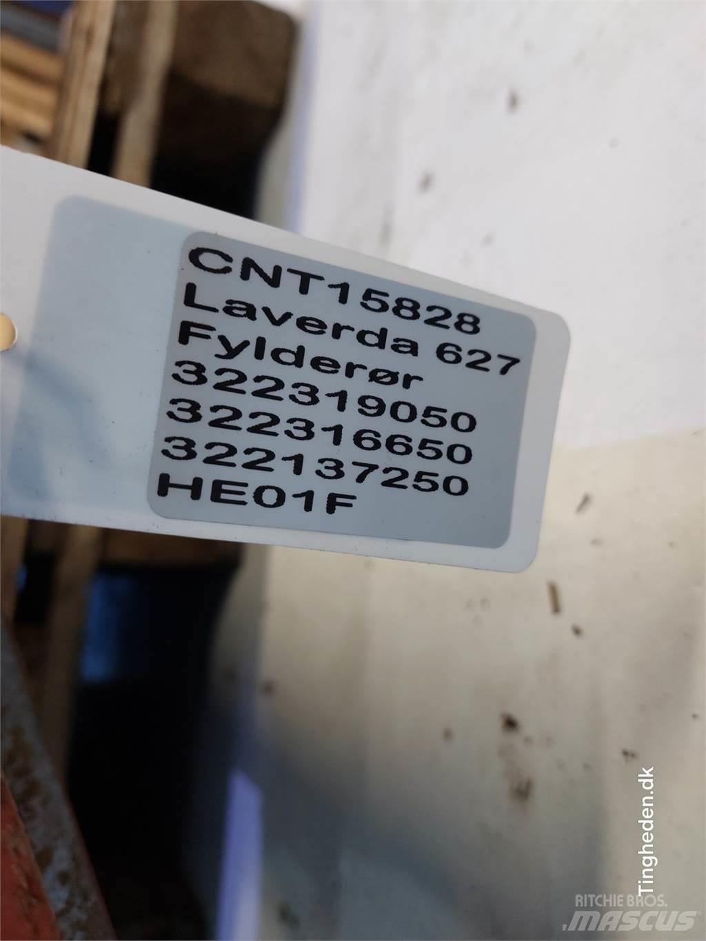 Laverda 627 Lisävarusteet ja komponentit