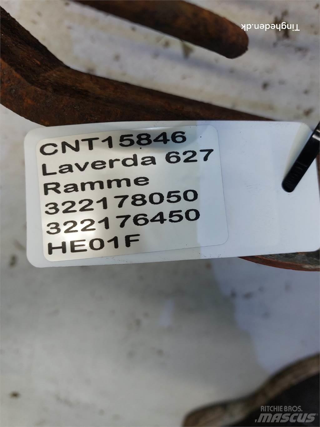Laverda 627 Lisävarusteet ja komponentit