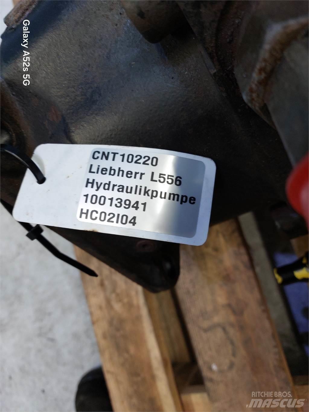 Liebherr L556 Hydrauliikka