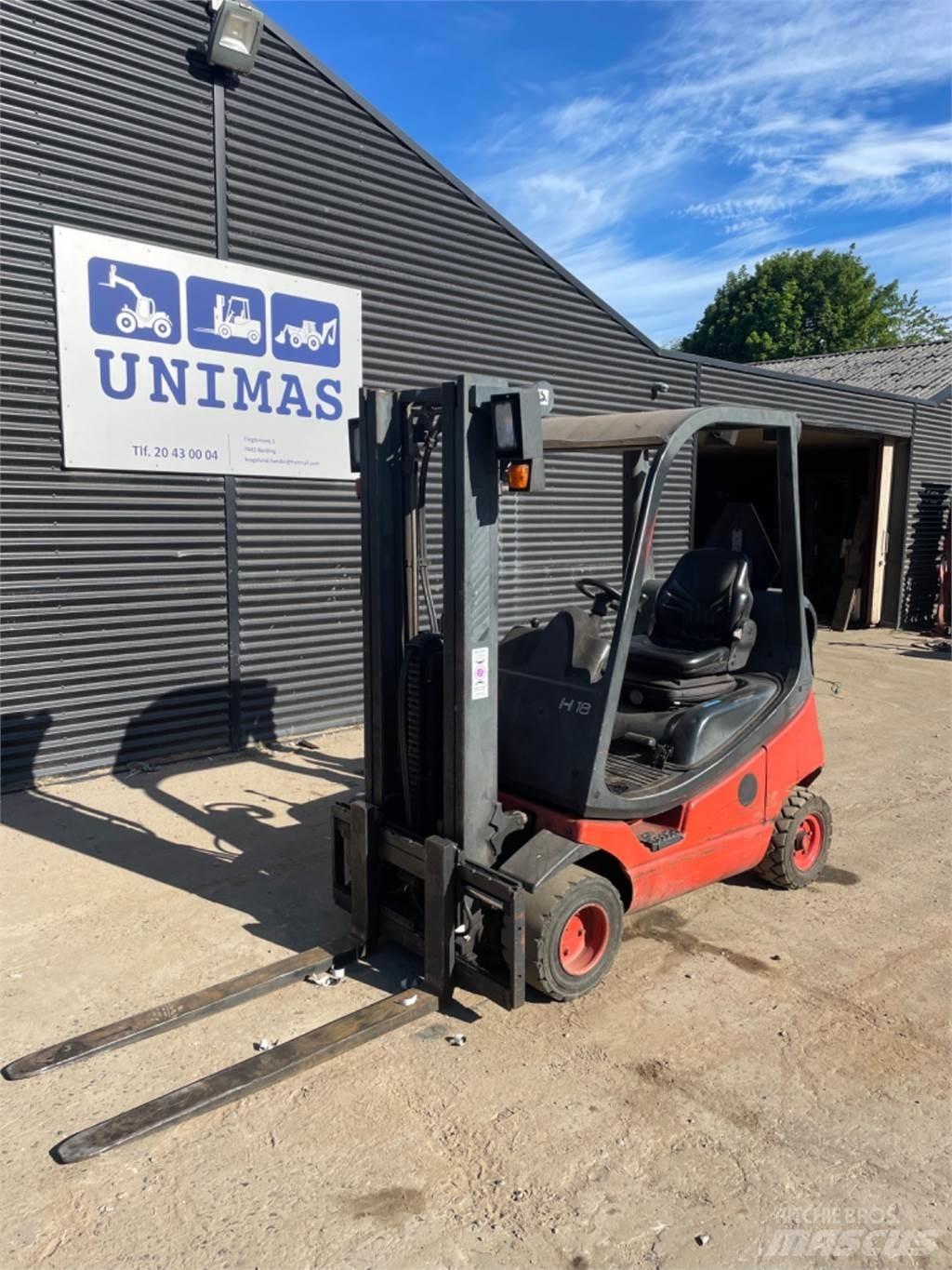 Linde H18T Nestekaasutrukit