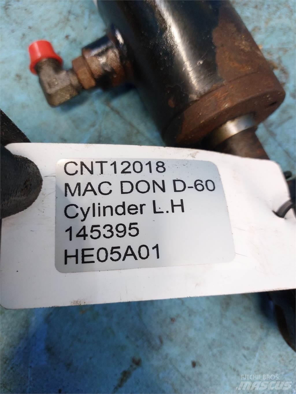 MacDon D60 Lisävarusteet ja komponentit