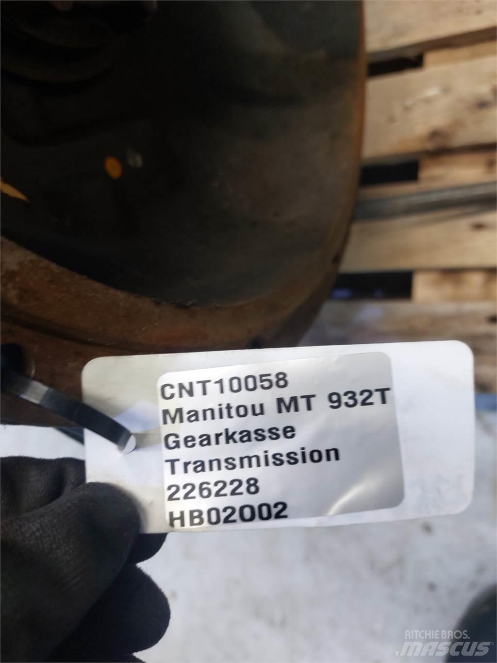 Manitou MT 932 Vaihteisto
