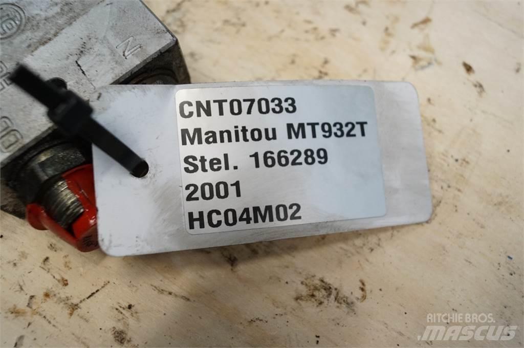 Manitou MT 932 Hydrauliikka