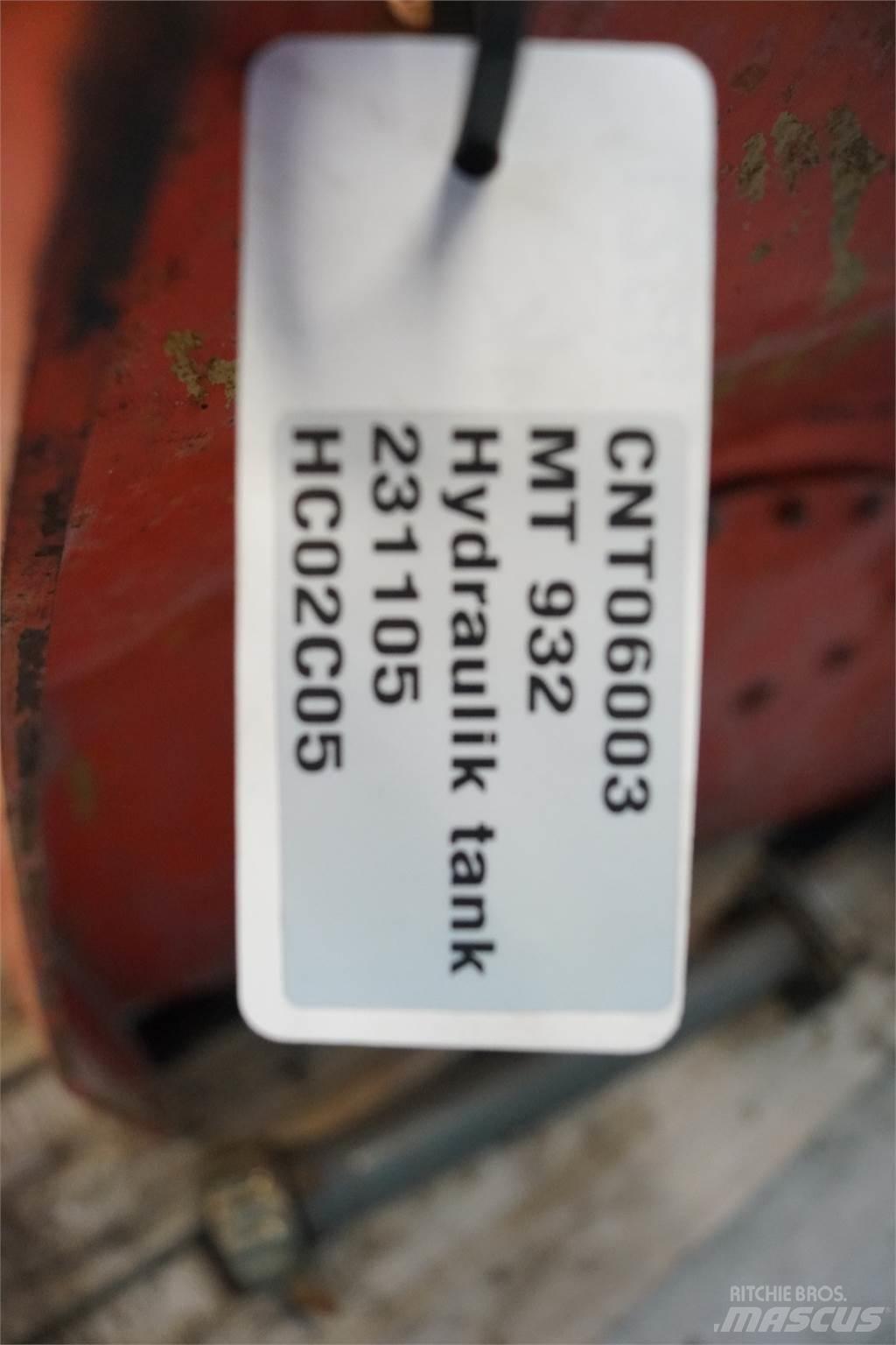 Manitou MT 932T Jäähdyttimet