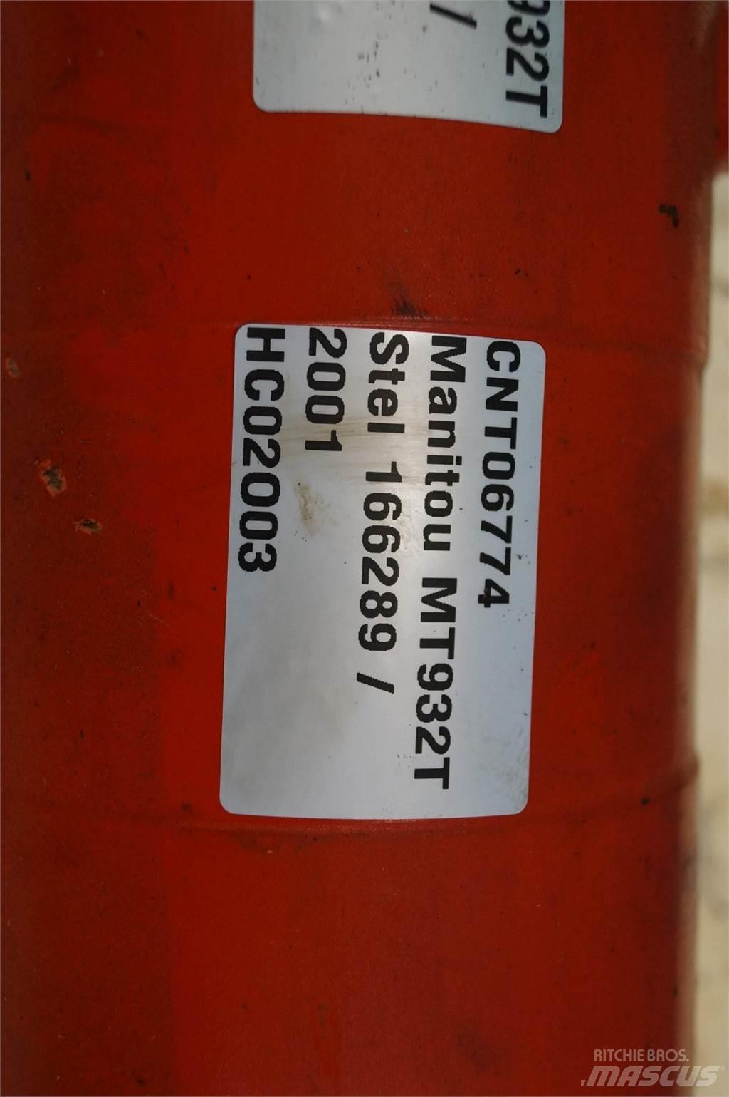 Manitou MT 932T Hydrauliikka