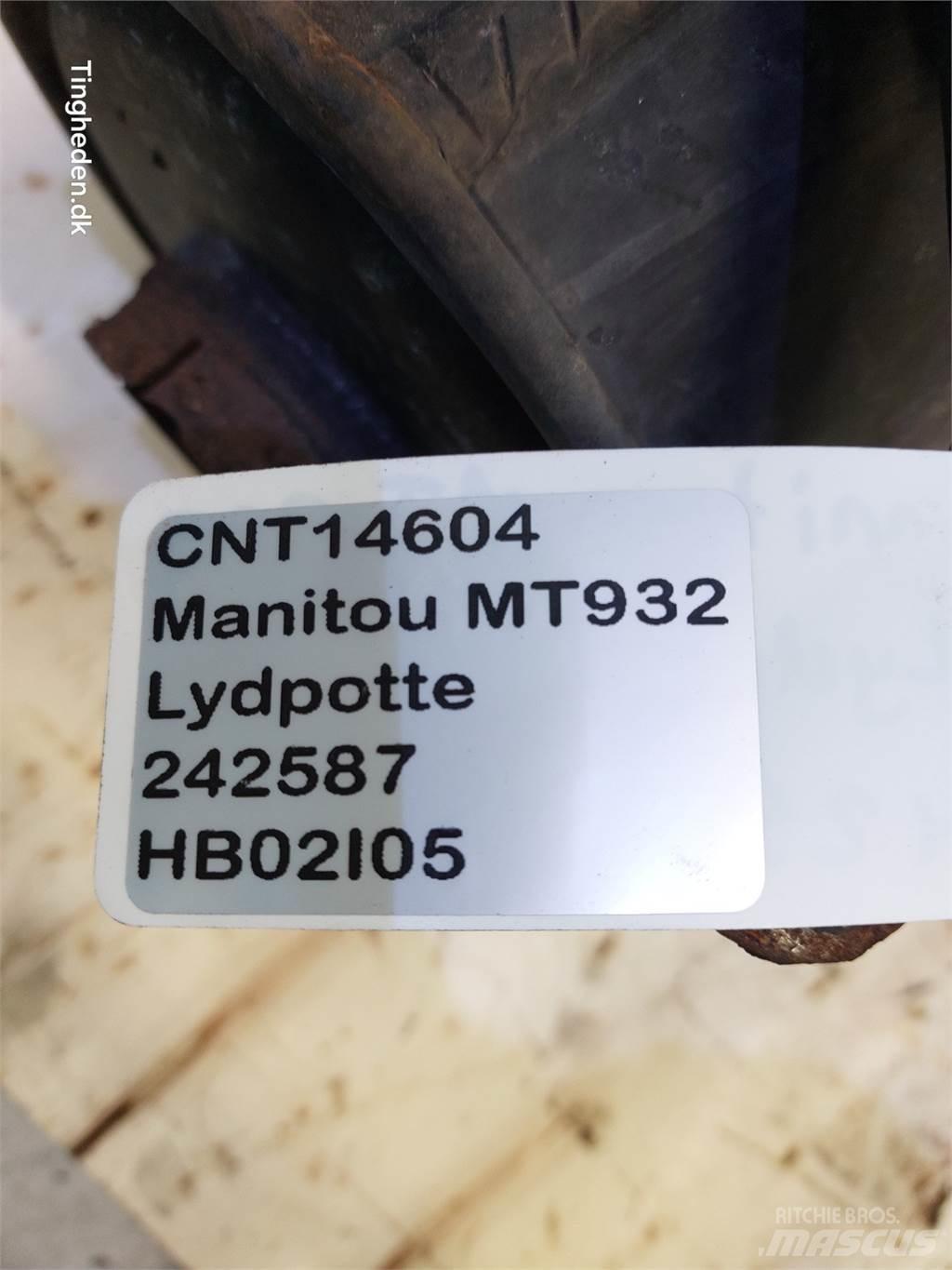Manitou MT932 Moottorit