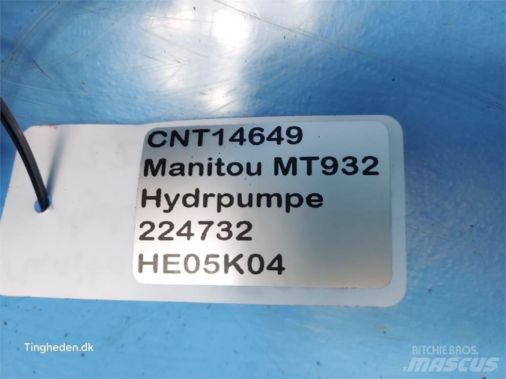 Manitou MT932 Hydrauliikka