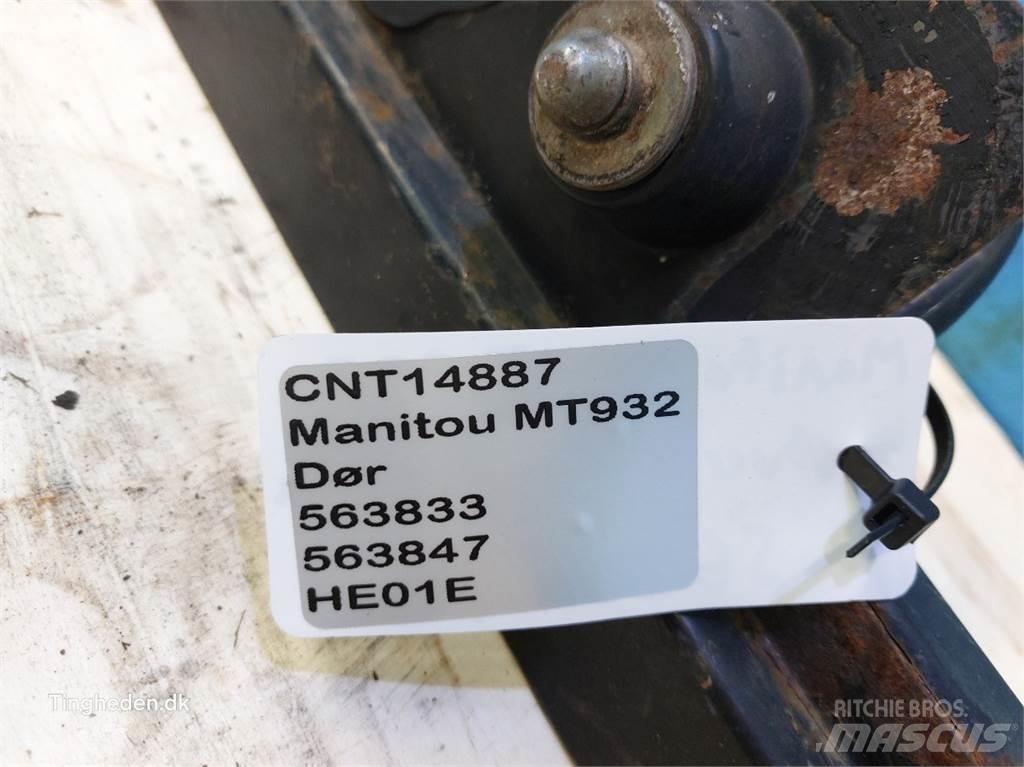 Manitou MT932 Ohjaamo ja sisusta