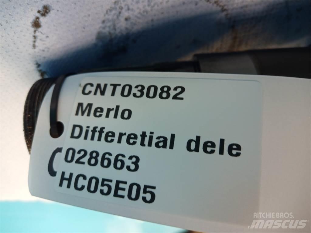 Merlo 40.7 Akselit