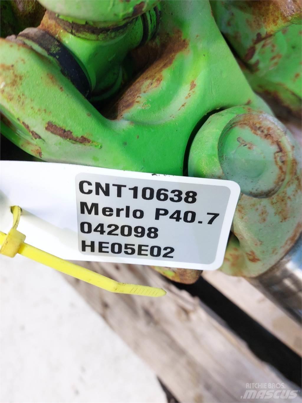 Merlo P40.7 Akselit