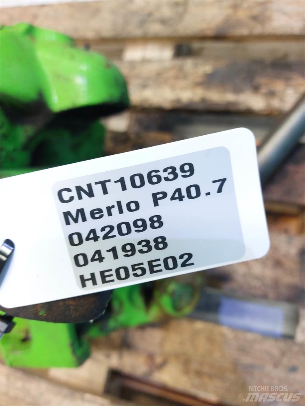 Merlo P40.7 Akselit