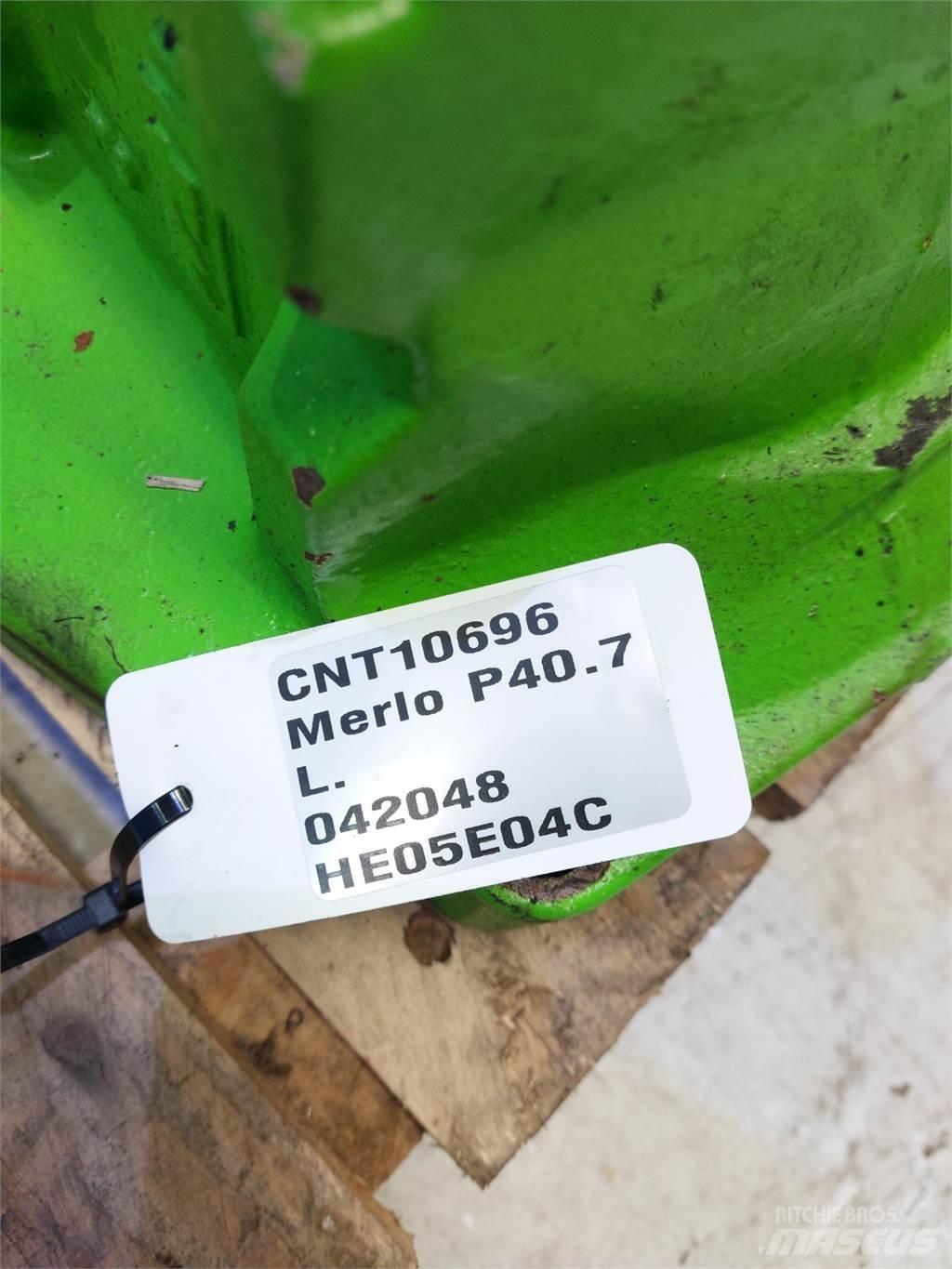 Merlo P40.7 Akselit