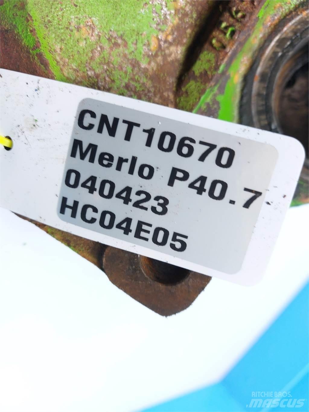 Merlo P41.7 Akselit