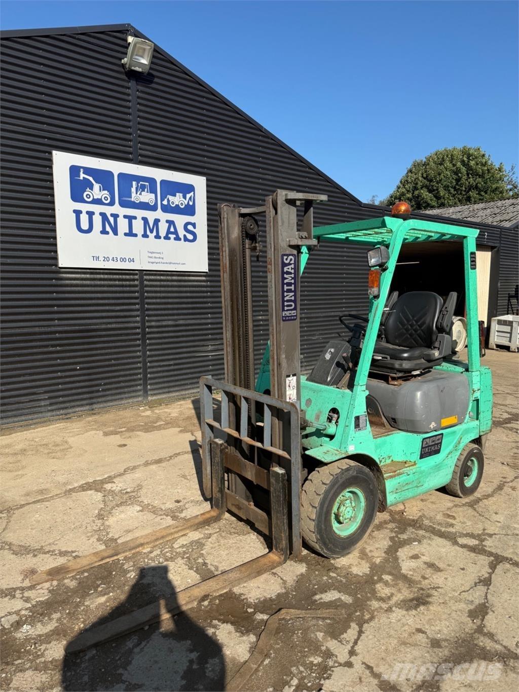 Mitsubishi FG14 Nestekaasutrukit