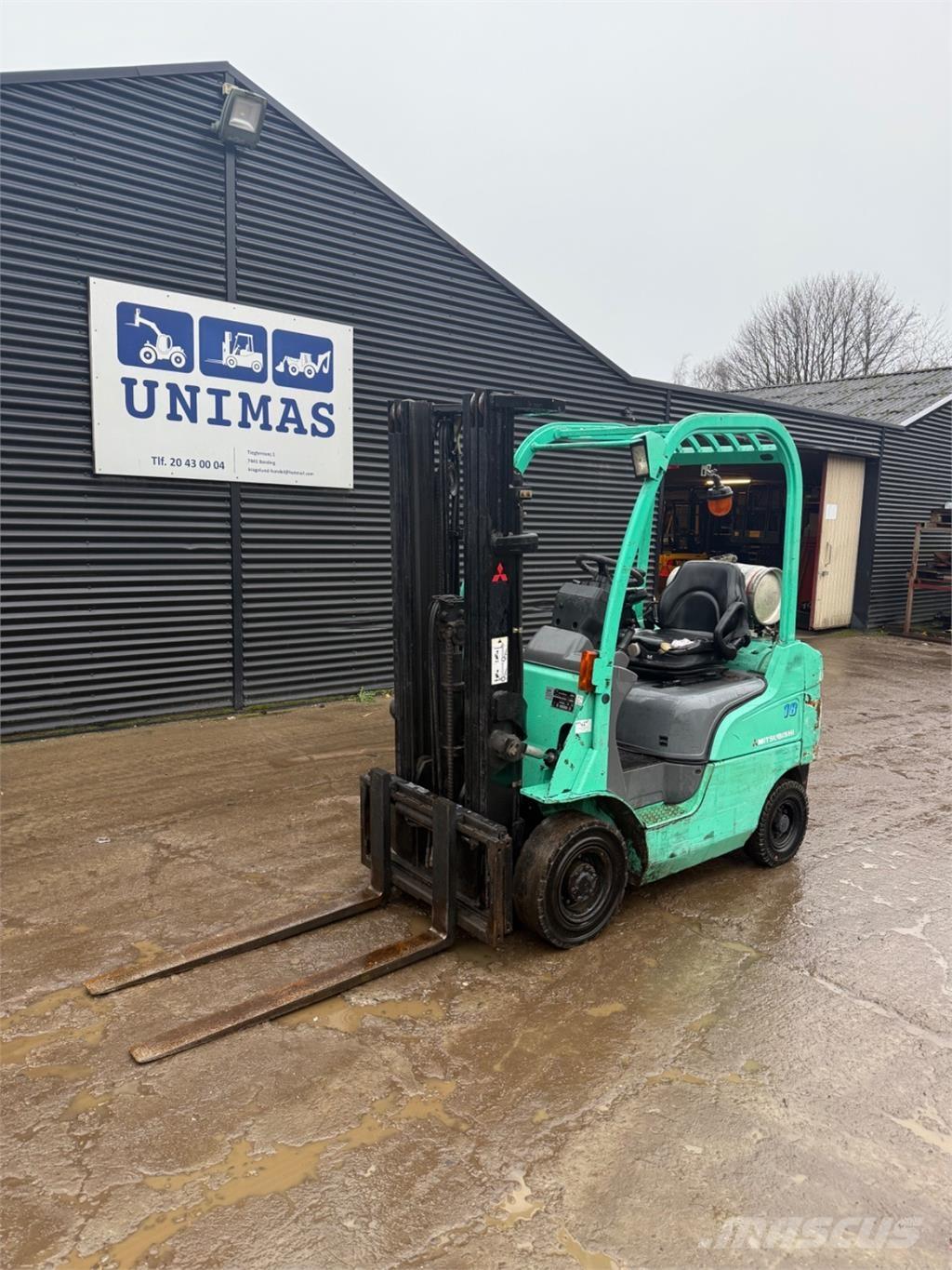 Mitsubishi FG18 Nestekaasutrukit