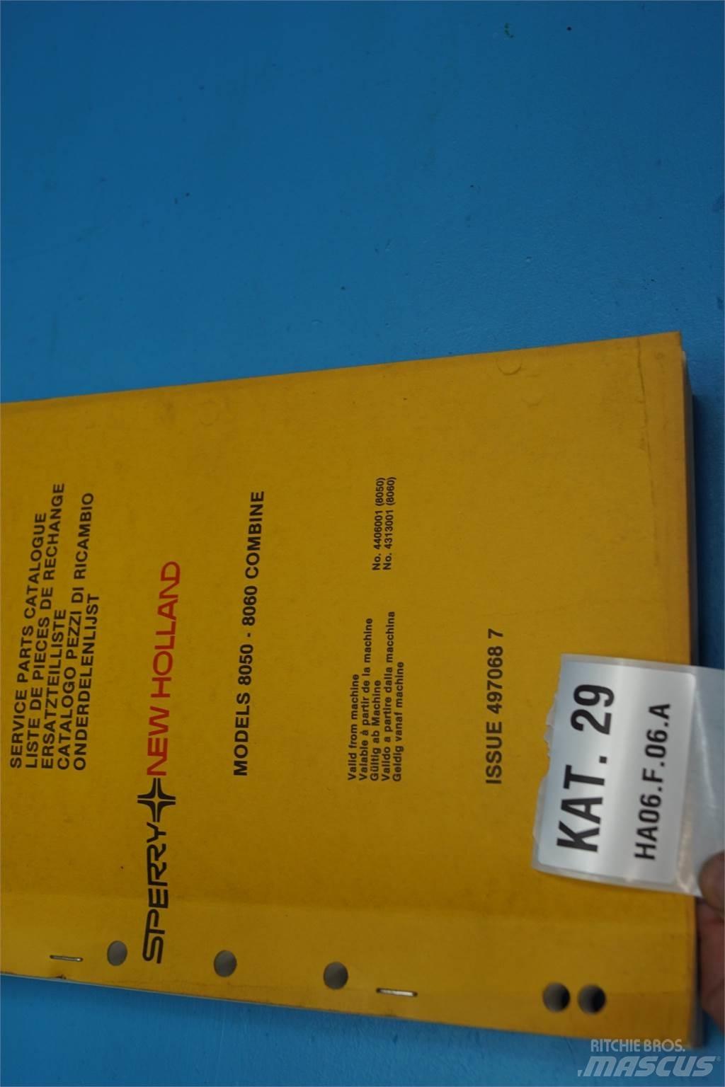 New Holland 8050 Muut maatalouskoneet