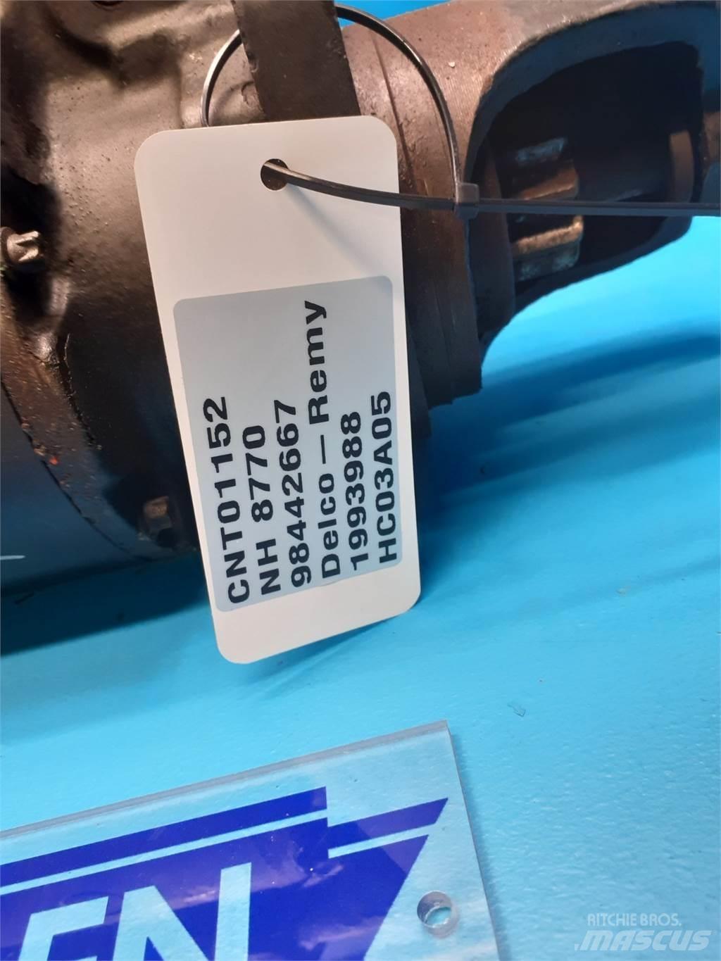 New Holland 8770 Sähkö ja elektroniikka