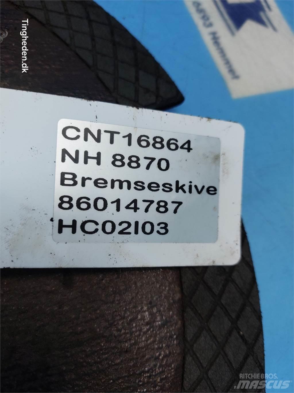 New Holland 8870 Lisävarusteet ja komponentit