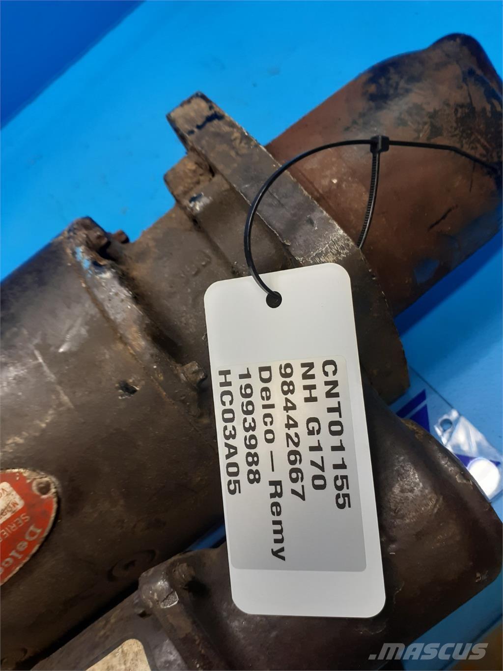 New Holland G170 Sähkö ja elektroniikka