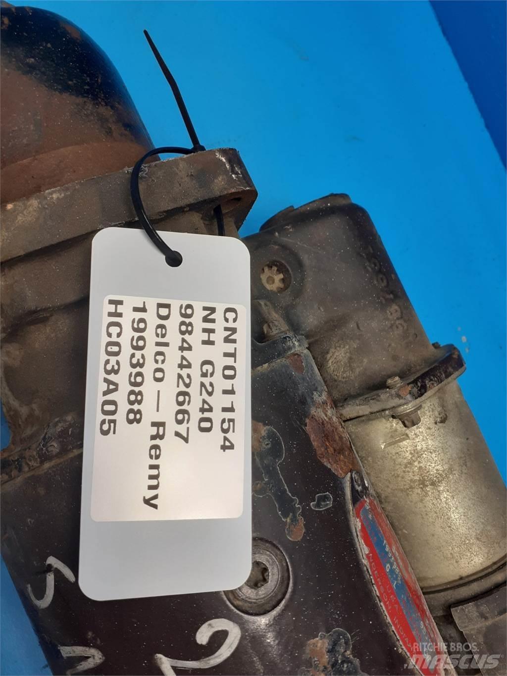New Holland G240 Sähkö ja elektroniikka