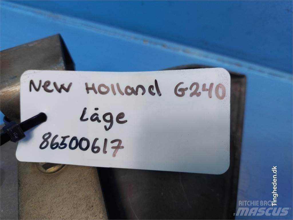 New Holland G240 Lisävarusteet ja komponentit