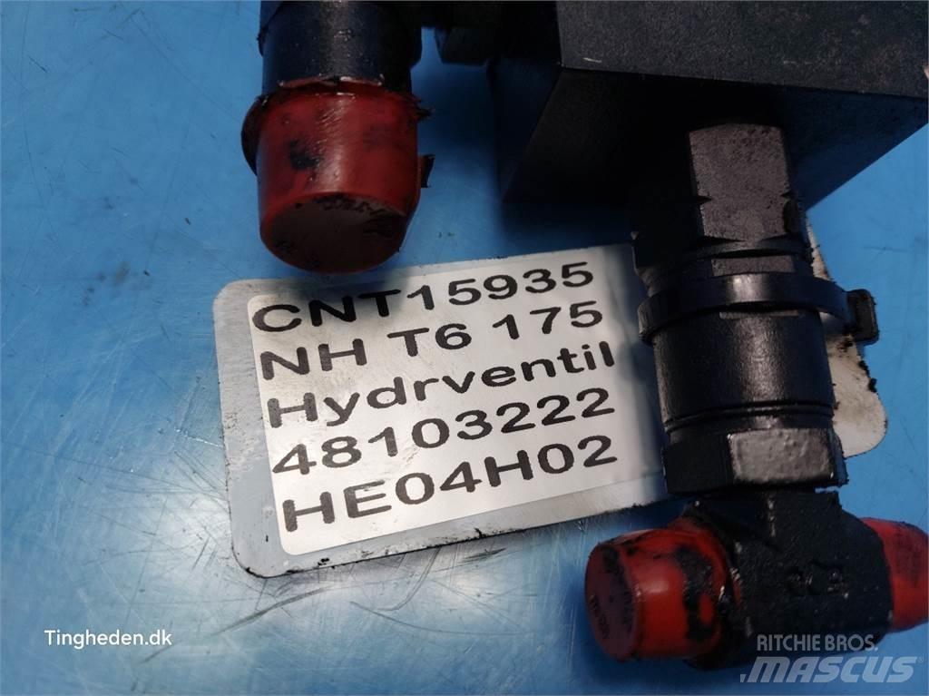 New Holland T6 Hydrauliikka