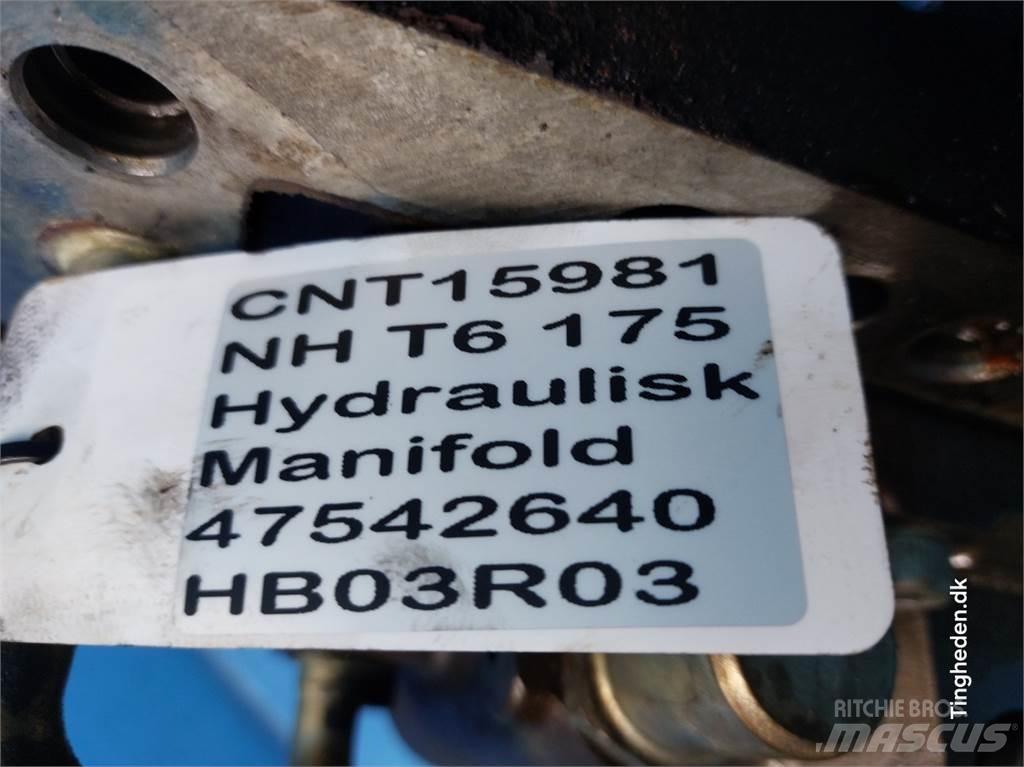 New Holland T6 Hydrauliikka