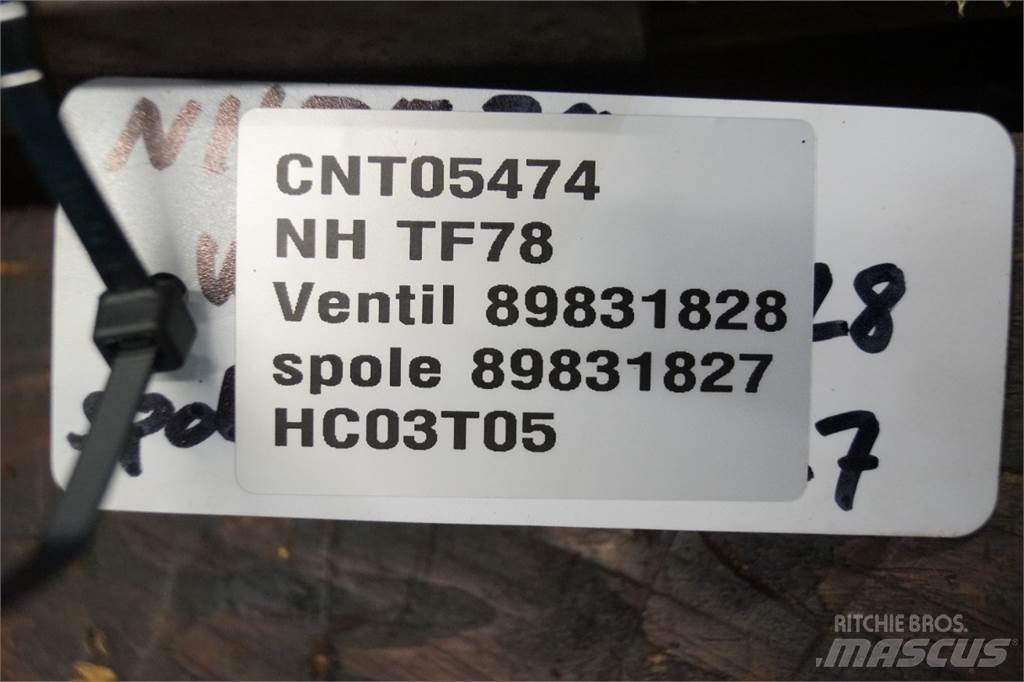 New Holland TF78 Hydrauliikka