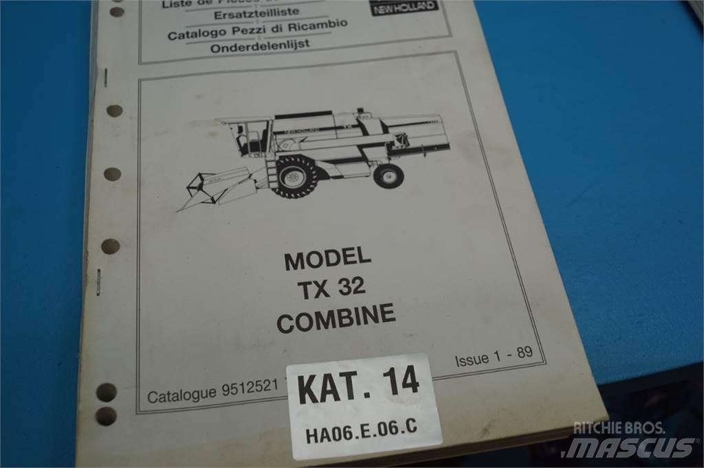 New Holland TX32 Muut maatalouskoneet
